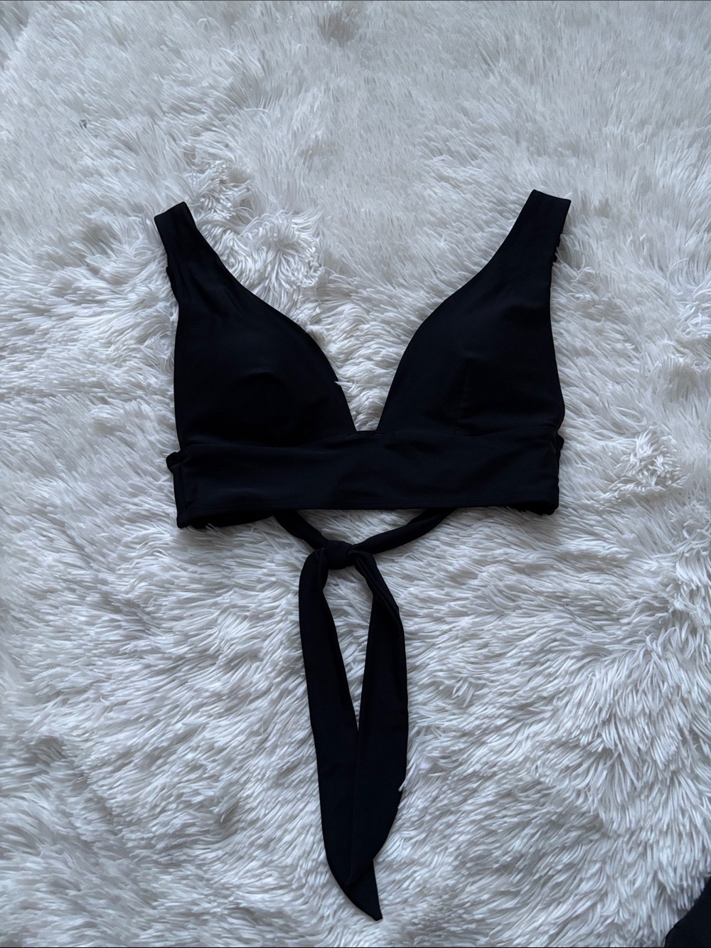 Hollister Black Swim Bikini Top